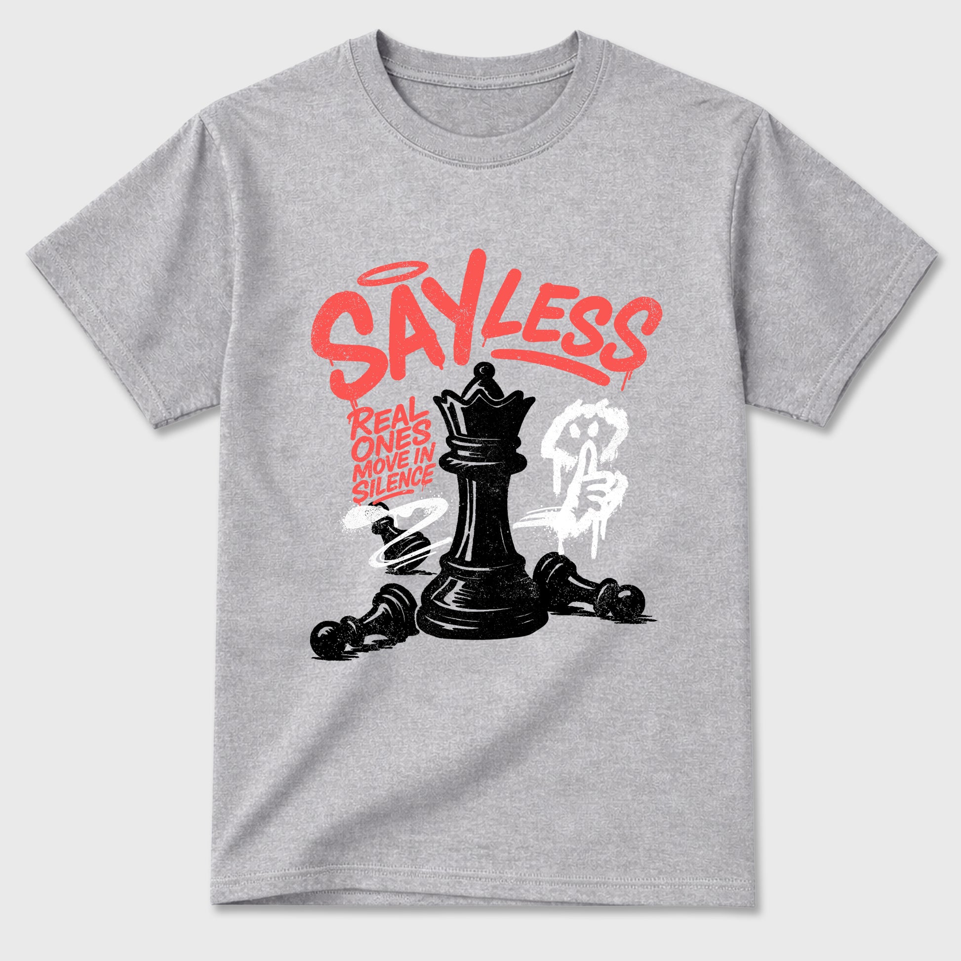Sneaker match tees – Sneaker Tees To Match Air Max 90 Infrared Shoes – Say Less Tee Heather Grey 2
