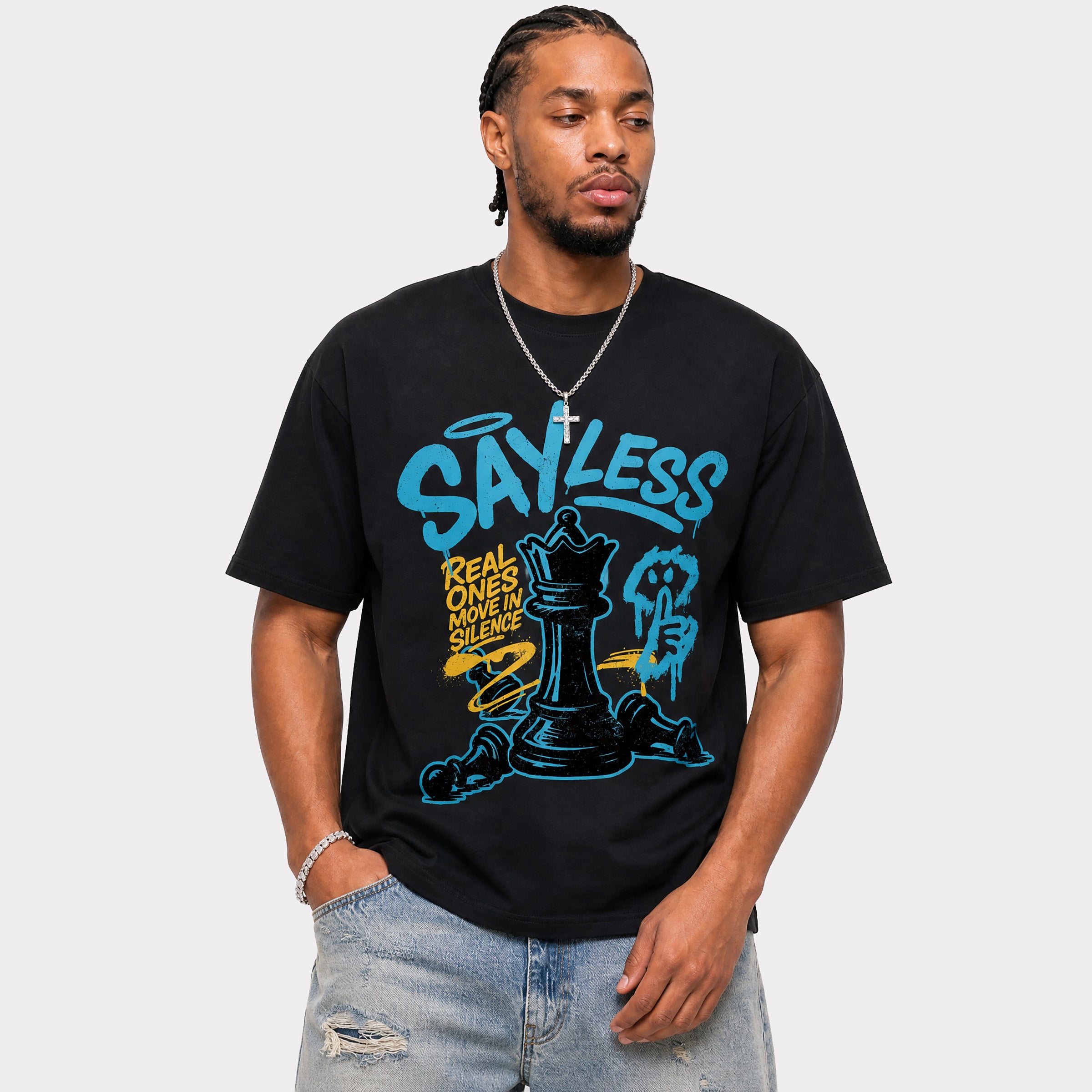 Say Less SNRT Sneaker Tees - Air Jordan 11 Gamma - SNRT Sneaker T-shirts