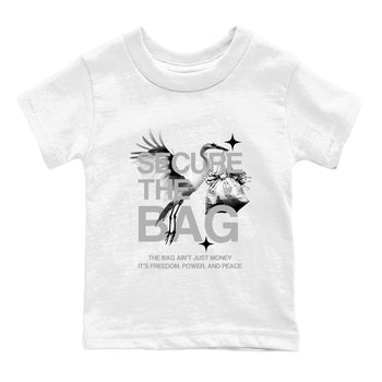 Secure The Bag SNRT Sneaker Tees Kids - Air Foamposite One Triple White