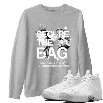 Secure The Bag SNRT Sneaker Tees - Air Foamposite One Triple White