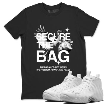 Secure The Bag SNRT Sneaker Tees - Air Foamposite One Triple White