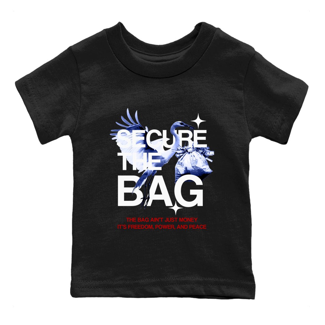 Secure The Bag SNRT Sneaker Tees Kids - Air Jordan 1 Rare Air - SNRT Sneaker T-shirts