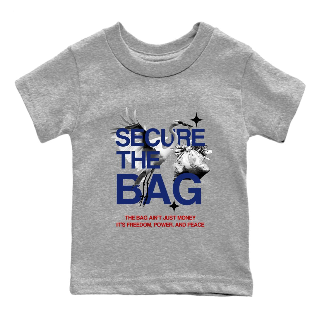 Secure The Bag SNRT Sneaker Tees Kids - Air Jordan 1 Rare Air - SNRT Sneaker T-shirts