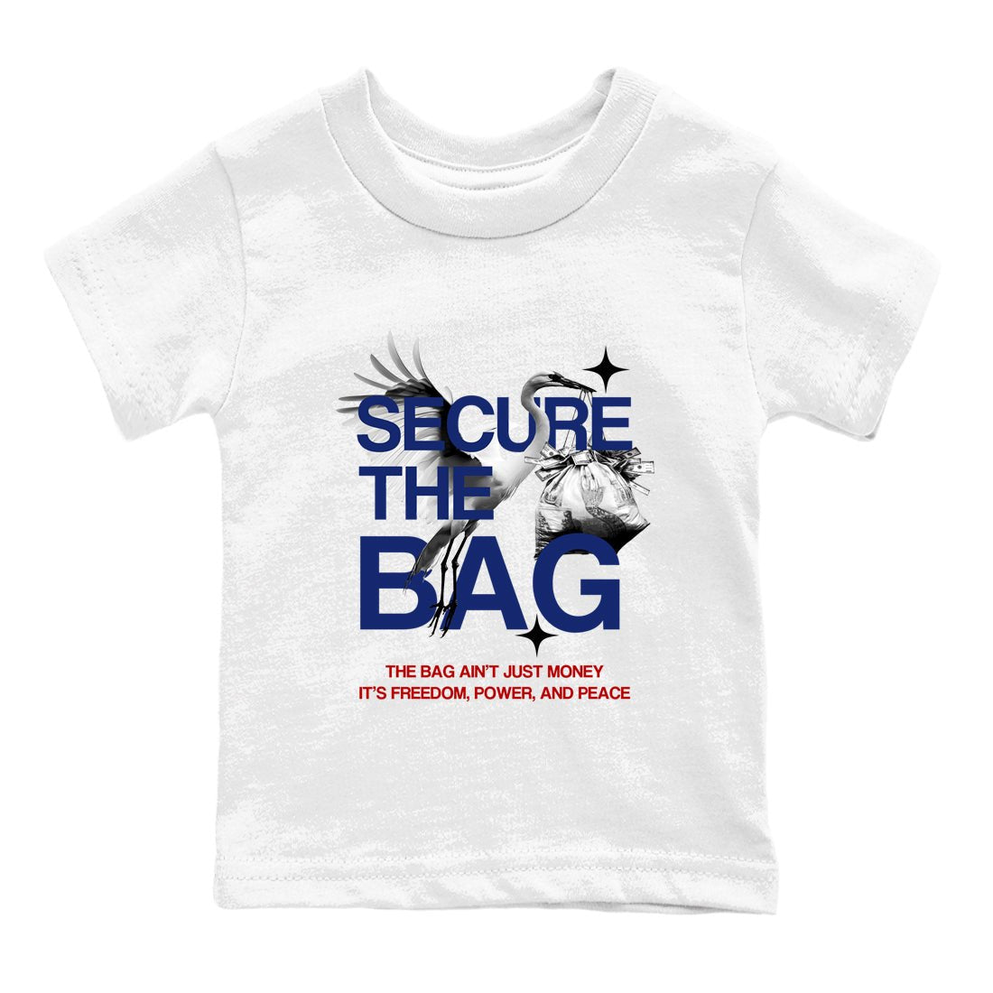 Secure The Bag SNRT Sneaker Tees Kids - Air Jordan 1 Rare Air - SNRT Sneaker T-shirts