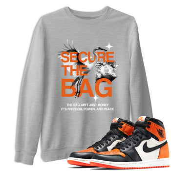 Secure The Bag SNRT Sneaker Tees - Air Jordan 1 Shattered Backboard - SNRT Sneaker T-shirts
