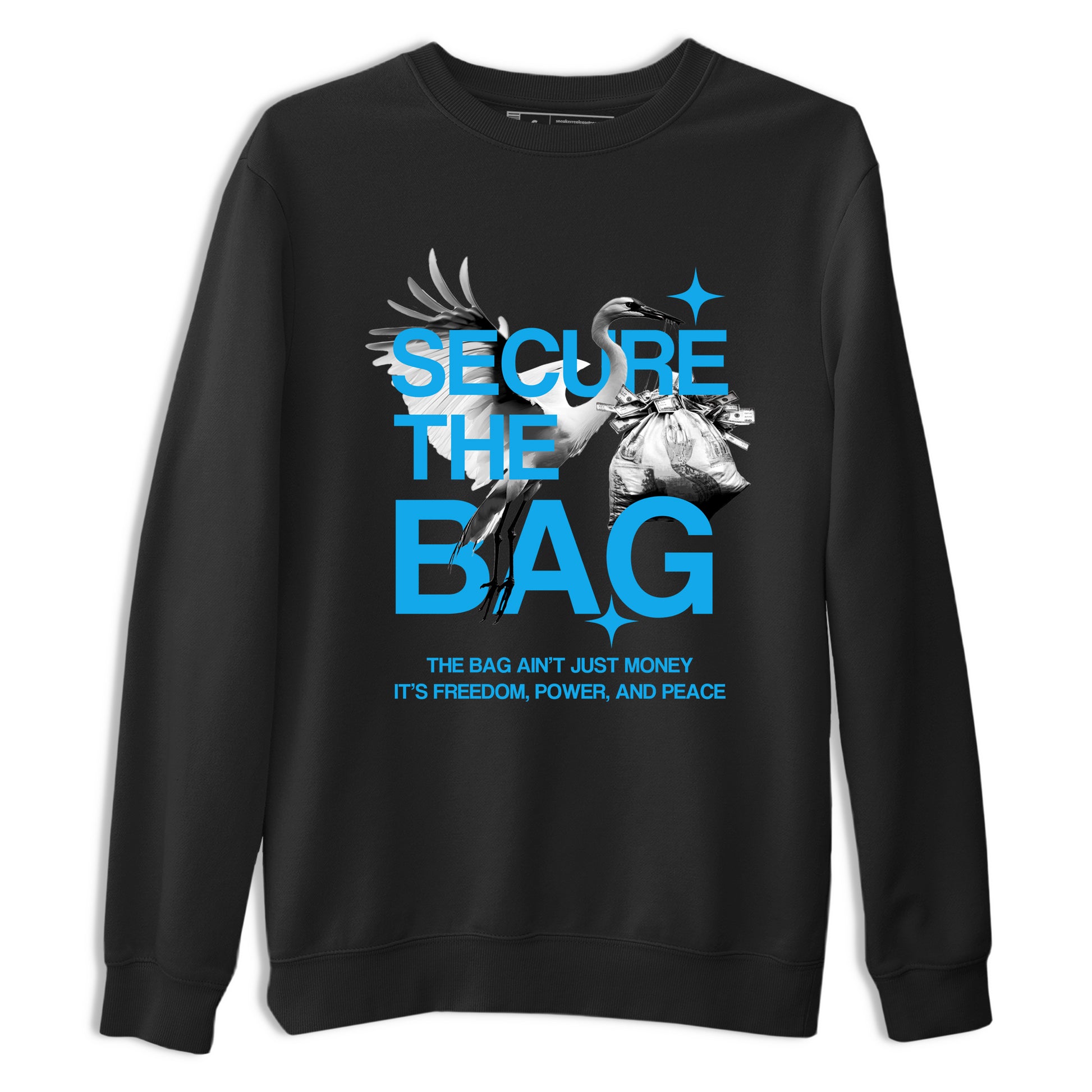 Secure The Bag SNRT Sneaker Tees - Air Jordan 1 UNC Reimagined - SNRT Sneaker T-shirts