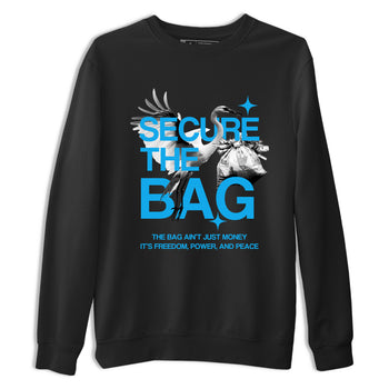 Secure The Bag SNRT Sneaker Tees - Air Jordan 1 UNC Reimagined - SNRT Sneaker T-shirts