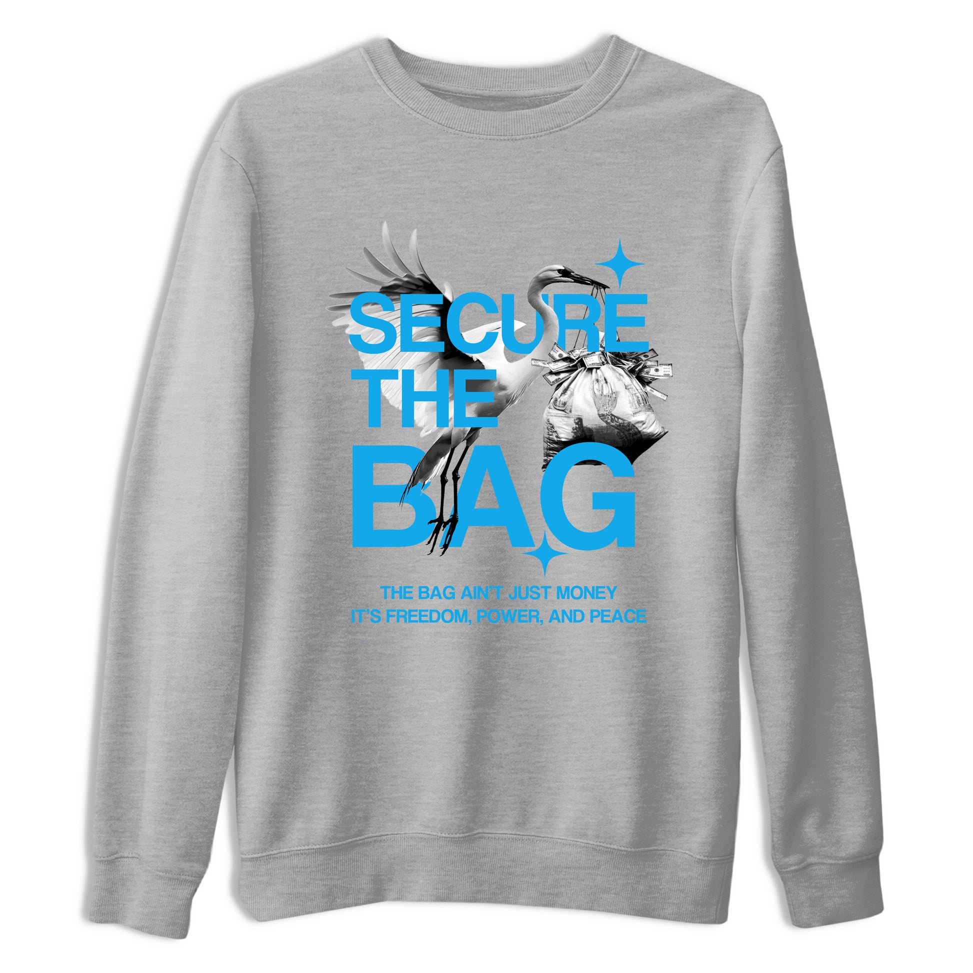 Secure The Bag SNRT Sneaker Tees - Air Jordan 1 UNC Reimagined - SNRT Sneaker T-shirts