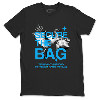 Secure The Bag SNRT Sneaker Tees - Air Jordan 1 UNC Reimagined - SNRT Sneaker T-shirts