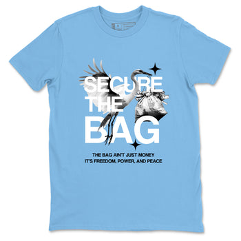 Secure The Bag SNRT Sneaker Tees - Air Jordan 1 UNC Reimagined - SNRT Sneaker T-shirts