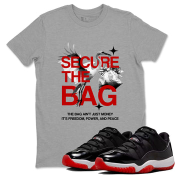 Secure The Bag SNRT Sneaker Tees - Air Jordan 11 Bred