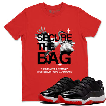 Secure The Bag SNRT Sneaker Tees - Air Jordan 11 Bred
