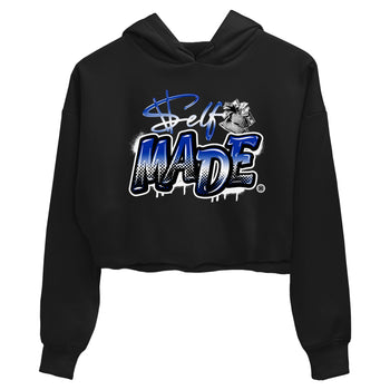 Air Foamposite One Royal shirts to match jordans Self Made sneaker match tees Air Foamposite One Royal SNRT Sneaker Release Tees unisex cotton Black 2 Crop Shirts