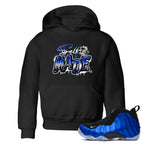 Air Foamposite One Royal shirts to match jordans Self Made sneaker match tees Air Foamposite One Royal SNRT Sneaker Release Tees Youth Baby Black 1 crew neck shirts