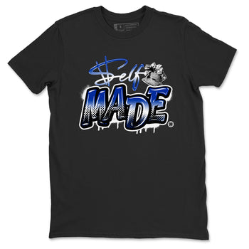 Air Foamposite One Royal shirts to match jordans Self Made sneaker match tees Air Foamposite One Royal SNRT Sneaker Release Tees unisex cotton Black 2 crew neck shirts
