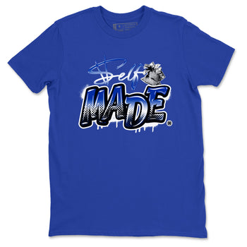 Air Foamposite One Royal shirts to match jordans Self Made sneaker match tees Air Foamposite One Royal SNRT Sneaker Release Tees unisex cotton Royal Blue 2 crew neck shirts