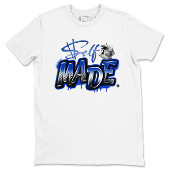 Air Foamposite One Royal shirts to match jordans Self Made sneaker match tees Air Foamposite One Royal SNRT Sneaker Release Tees unisex cotton White 2 crew neck shirts