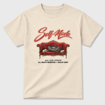 Sneaker match tees – Sneaker Tees To Match Air Jordan 4 Brick After Brick Shoes – Self Made Tee Natural 2