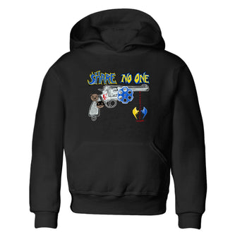 1s Travis Scott Canary shirt to match jordans Share No One sneaker tees Air Jordan 1 Travis Scott Canary SNRT sneaker release tees baby toddler Black 2 cotton Shirt