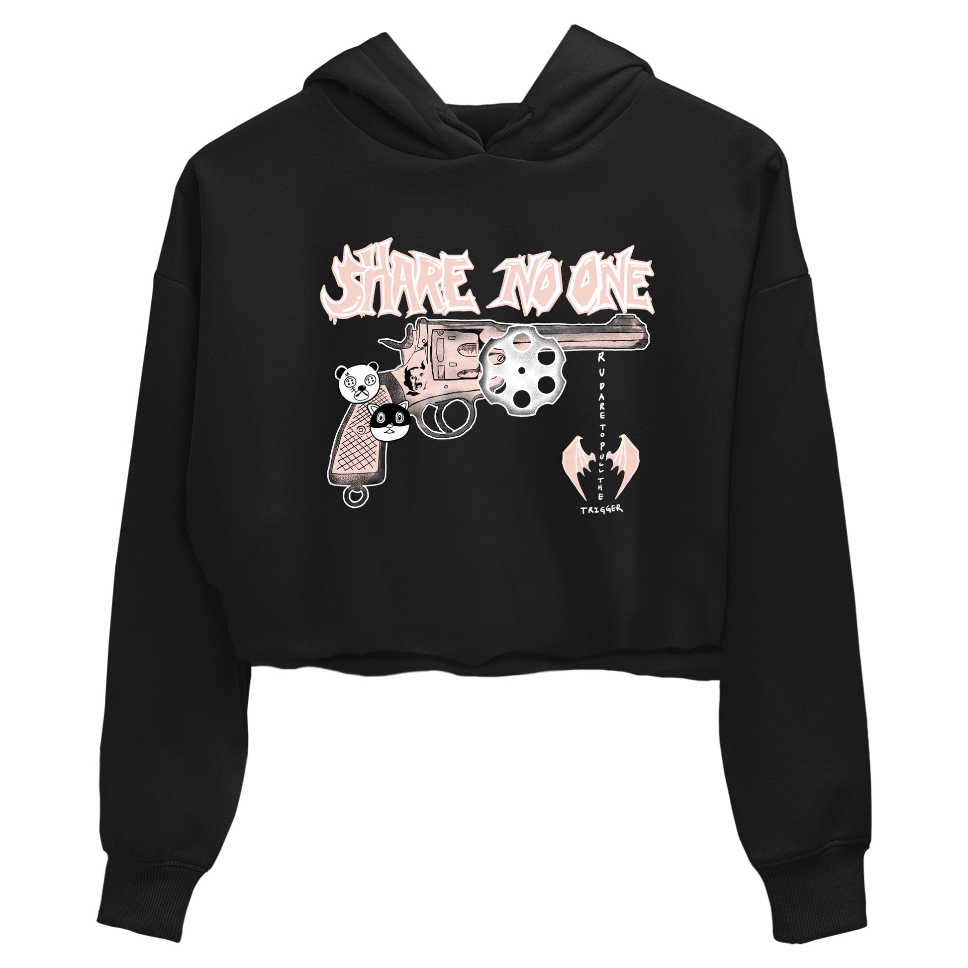 11s Legend Pink shirt to match jordans Share No One sneaker tees Air Jordan 11 Legend Pink SNRT Sneaker Release Tees Black 2 crop length shirt