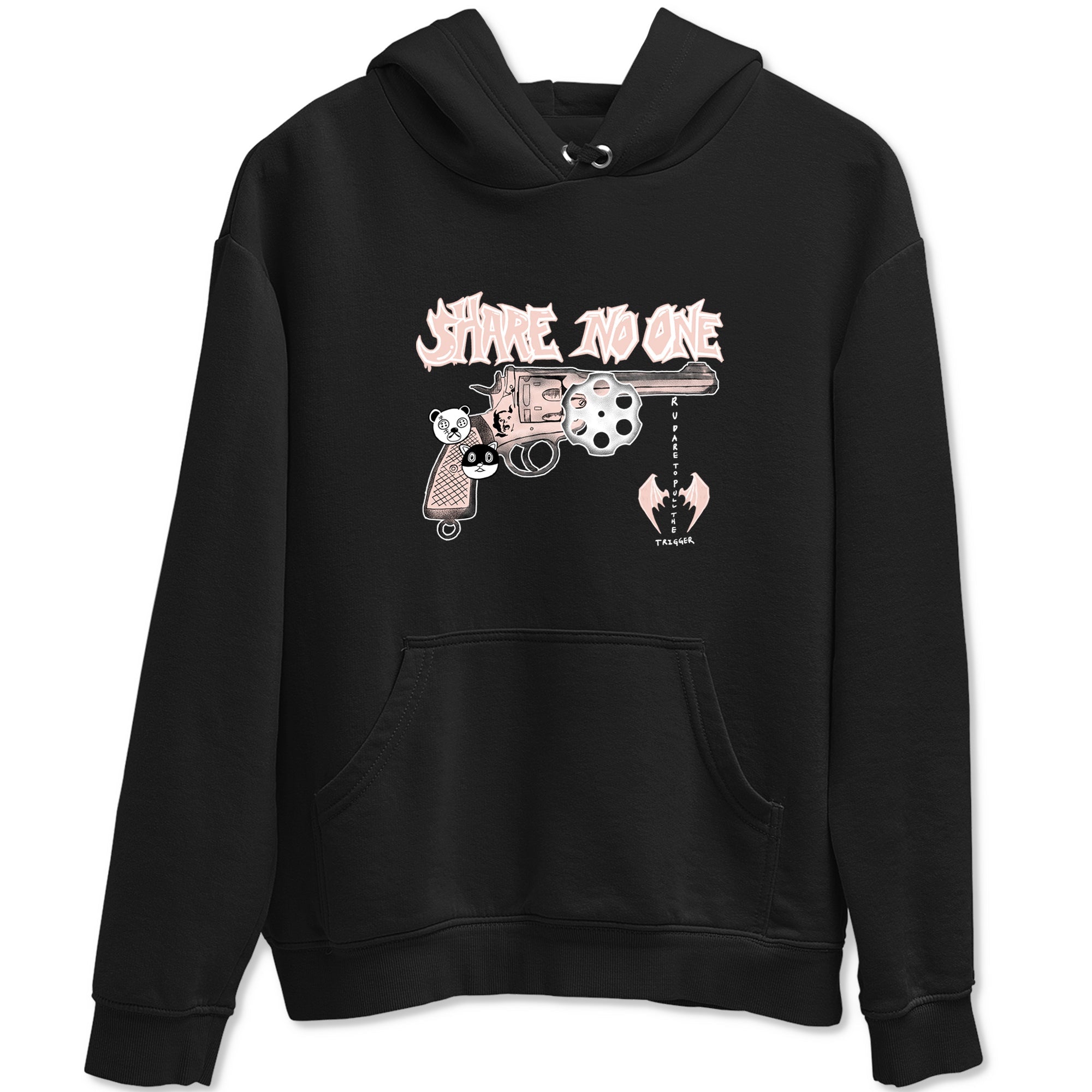 11s Legend Pink shirt to match jordans Share No One sneaker tees Air Jordan 11 Legend Pink SNRT Sneaker Release Tees unisex cotton Black 2 crew neck shirt