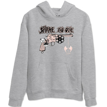 11s Legend Pink shirt to match jordans Share No One sneaker tees Air Jordan 11 Legend Pink SNRT Sneaker Release Tees unisex cotton Heather Grey 2 crew neck shirt