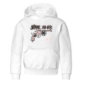 11s Legend Pink shirt to match jordans Share No One sneaker tees Air Jordan 11 Legend Pink SNRT sneaker release tees baby toddler White 2 cotton Shirt