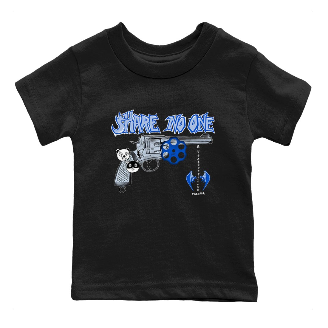 Air Jordan 11 Low Space shirt to match jordans Share No One sneaker tees Air Jordan 11 Low Space SNRT sneaker release tees baby toddler Black 2 cotton Shirt