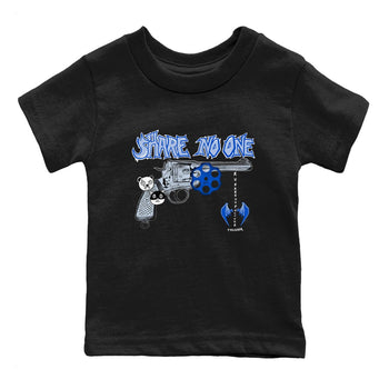 Air Jordan 11 Low Space shirt to match jordans Share No One sneaker tees Air Jordan 11 Low Space SNRT sneaker release tees baby toddler Black 2 cotton Shirt