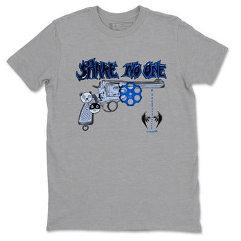 Air Jordan 11 Low Space shirt to match jordans Share No One sneaker tees Air Jordan 11 Low Space SNRT Sneaker Release Tees unisex cotton Heather Grey 2 crew neck shirt