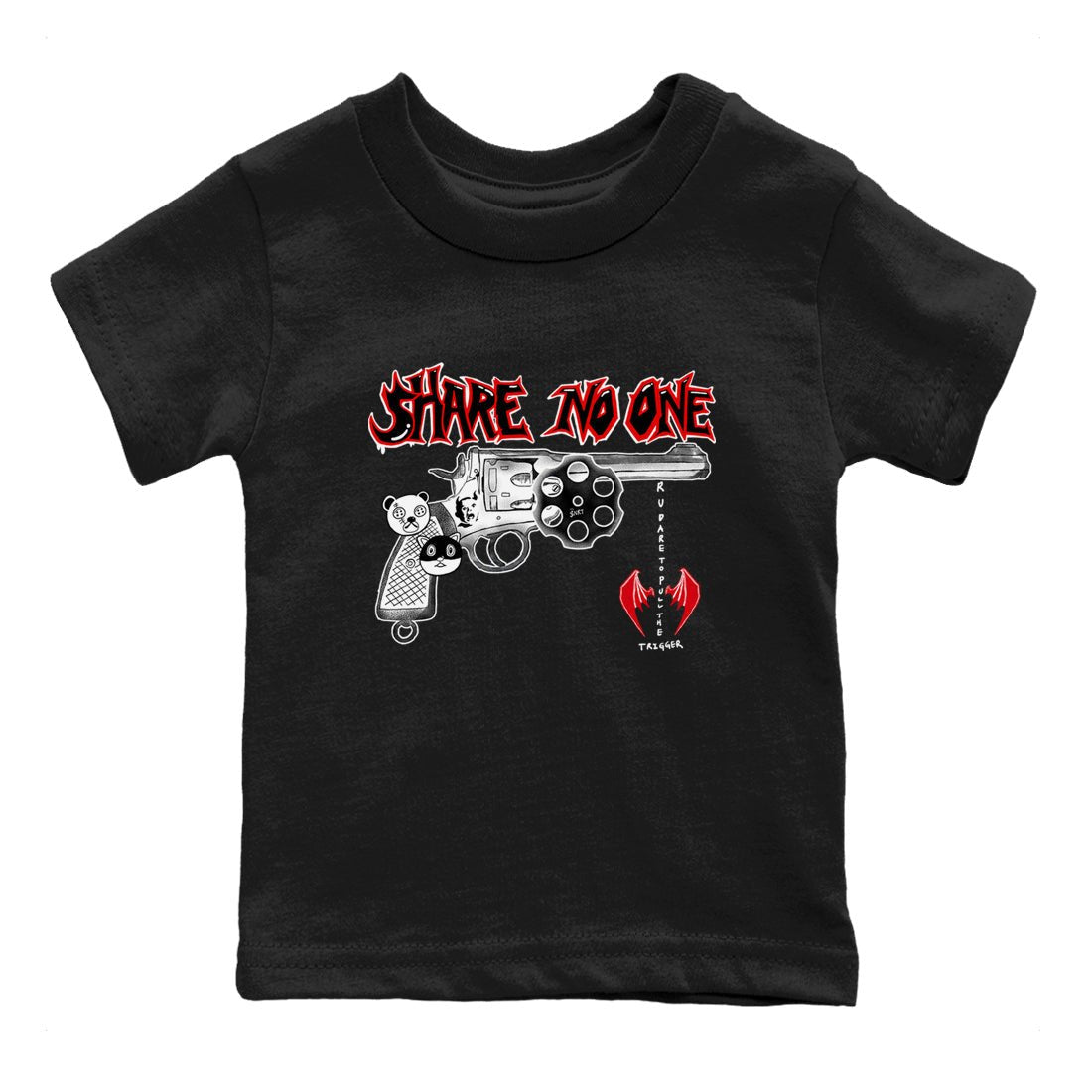 AJ12 Taxi Flip shirt to match jordans Share No One sneaker tees Air Jordan 12 Taxi Flip SNRT sneaker release tees baby toddler Black 2 cotton Shirt