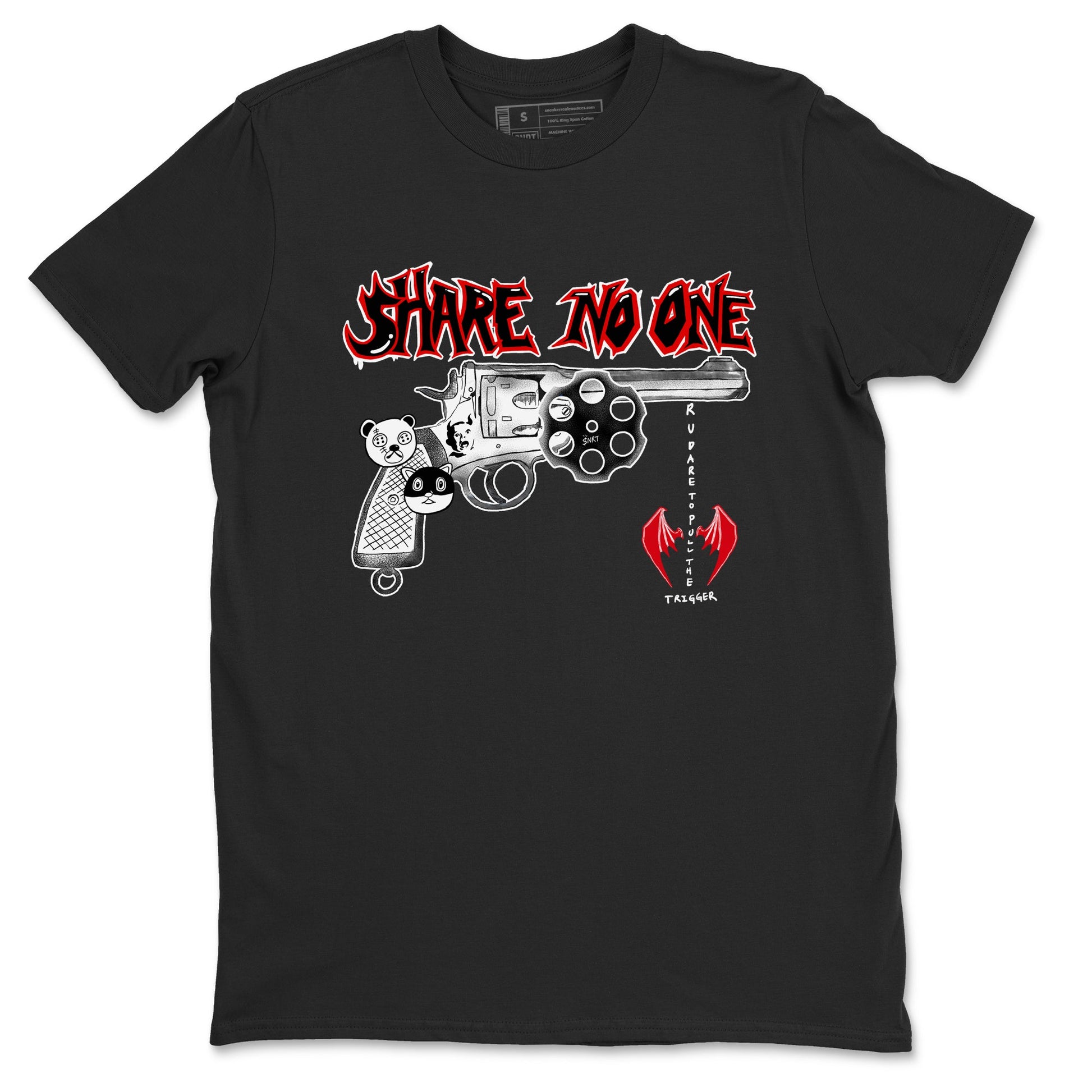 AJ12 Taxi Flip shirt to match jordans Share No One sneaker tees Air Jordan 12 Taxi Flip SNRT Sneaker Release Tees unisex cotton Black 2 crew neck shirt