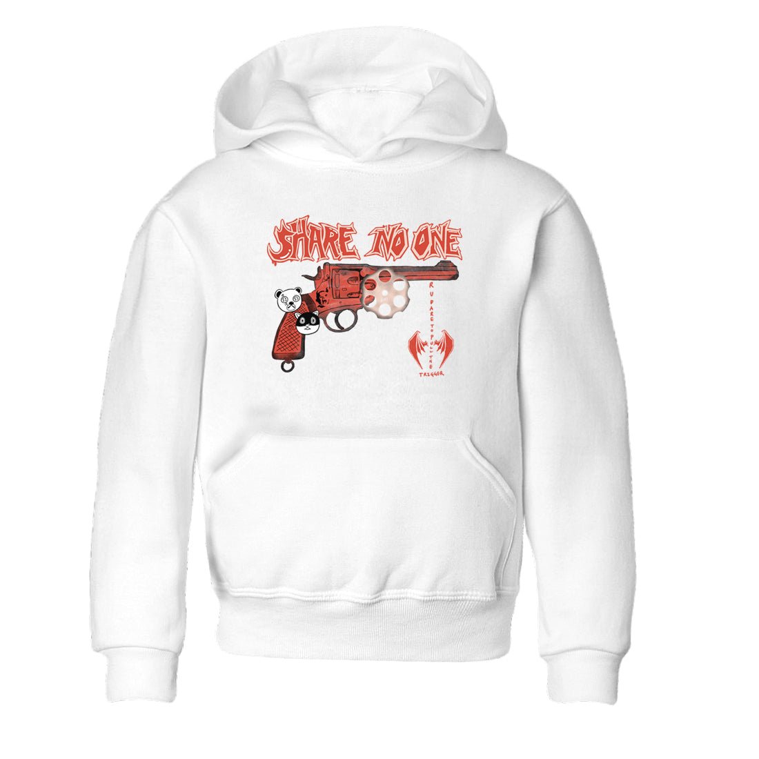 AJ13 Dune Red shirts to match jordans Share No One sneaker match tees Air Jordan 13 Dune Red SNRT Sneaker Tees streetwear brand Baby and Youth White 2 cotton tee
