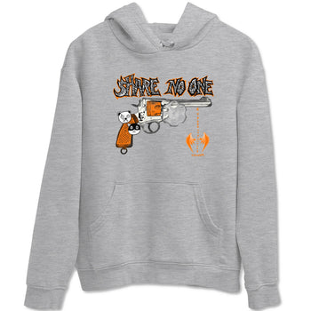 3s Georgia Peach shirt to match jordans Share No One sneaker tees Air Jordan 3 Georgia Peach SNRT Sneaker Release Tees unisex cotton Heather Grey 2 crew neck shirt