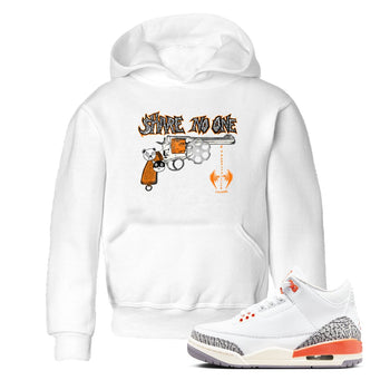 3s Georgia Peach shirt to match jordans Share No One sneaker tees Air Jordan 3 Georgia Peach SNRT sneaker release tees baby toddler White 1 cotton Shirt