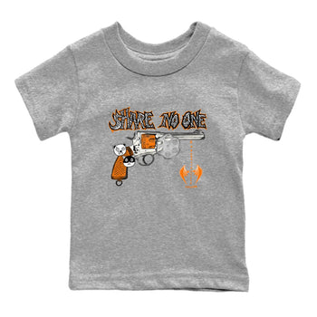 3s Georgia Peach shirt to match jordans Share No One sneaker tees Air Jordan 3 Georgia Peach SNRT sneaker release tees baby toddler Heather Grey 2 cotton Shirt