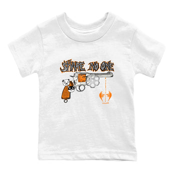 3s Georgia Peach shirt to match jordans Share No One sneaker tees Air Jordan 3 Georgia Peach SNRT sneaker release tees baby toddler White 2 cotton Shirt