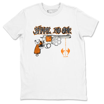 3s Georgia Peach shirt to match jordans Share No One sneaker tees Air Jordan 3 Georgia Peach SNRT Sneaker Release Tees unisex cotton White 2 crew neck shirt