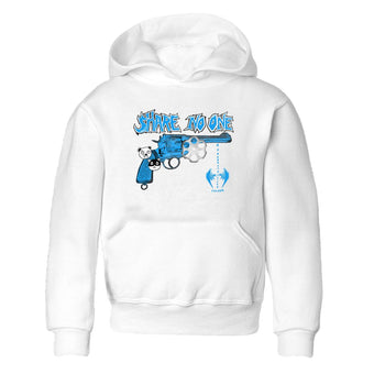 Air Jordan 4 Military Blue shirt to match jordans Share No One sneaker tees Air Jordan 4 Military Blue SNRT sneaker release tees baby toddler White 2 cotton Shirt