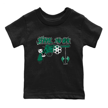 4s Oxidized Green shirts to match jordans Share No One sneaker match tees Air Jordan 4 Oxidized Green SNRT Sneaker Tees streetwear brand Baby and Youth Black 2 cotton tee