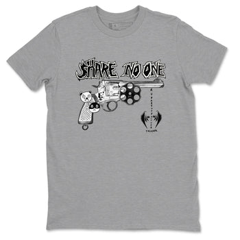 5s Sail shirt to match jordans Share No One sneaker tees Air Jordan 5 Sail SNRT Sneaker Release Tees unisex cotton Heather Grey 2 crew neck shirt