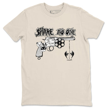 5s Sail shirt to match jordans Share No One sneaker tees Air Jordan 5 Sail SNRT Sneaker Release Tees unisex cotton Natural 2 crew neck shirt
