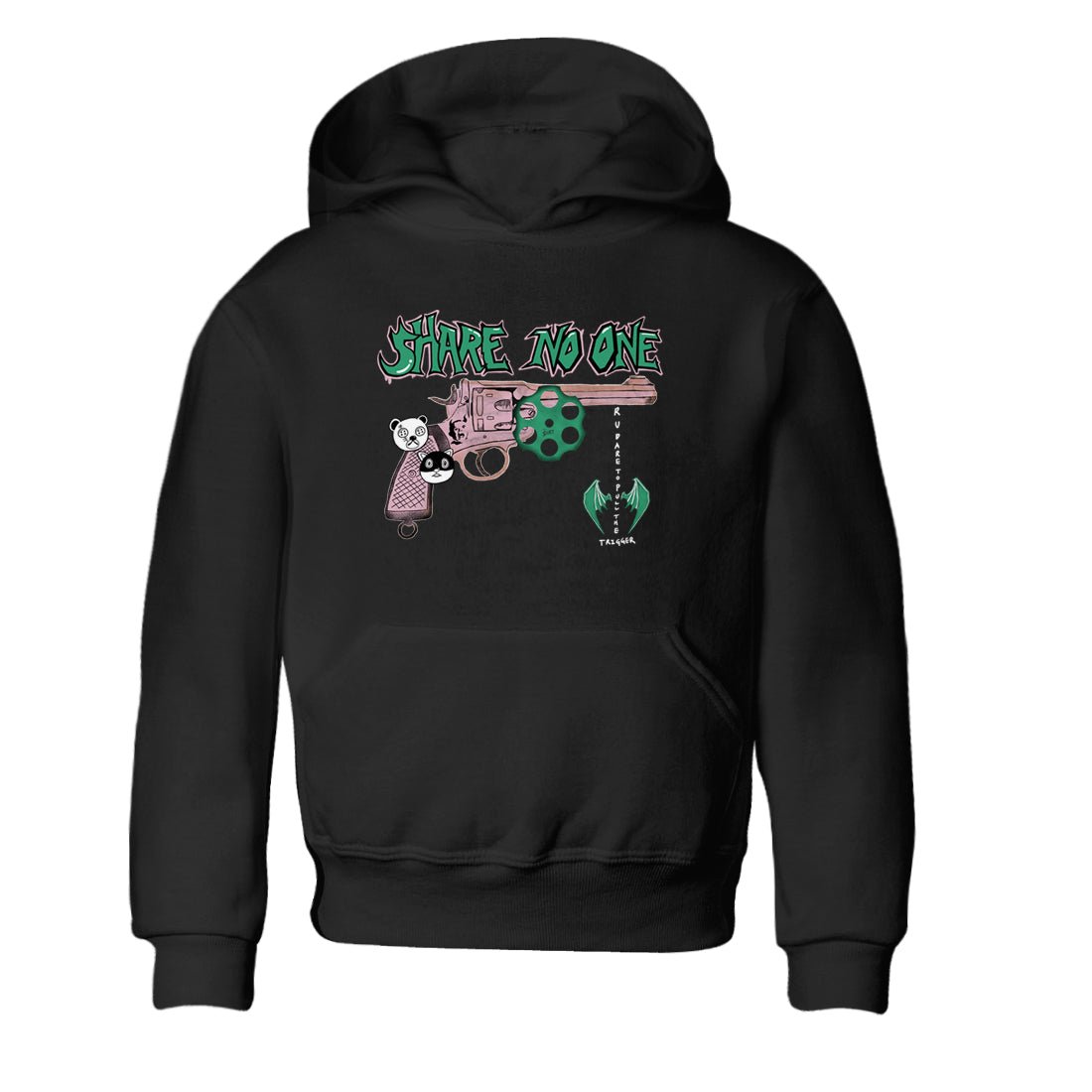 Dunk Medium Soft Pink Malachite shirt to match jordans Share No One sneaker tees Dunk Medium Soft Pink Malachite SNRT sneaker release tees baby toddler Black 2 cotton Shirt