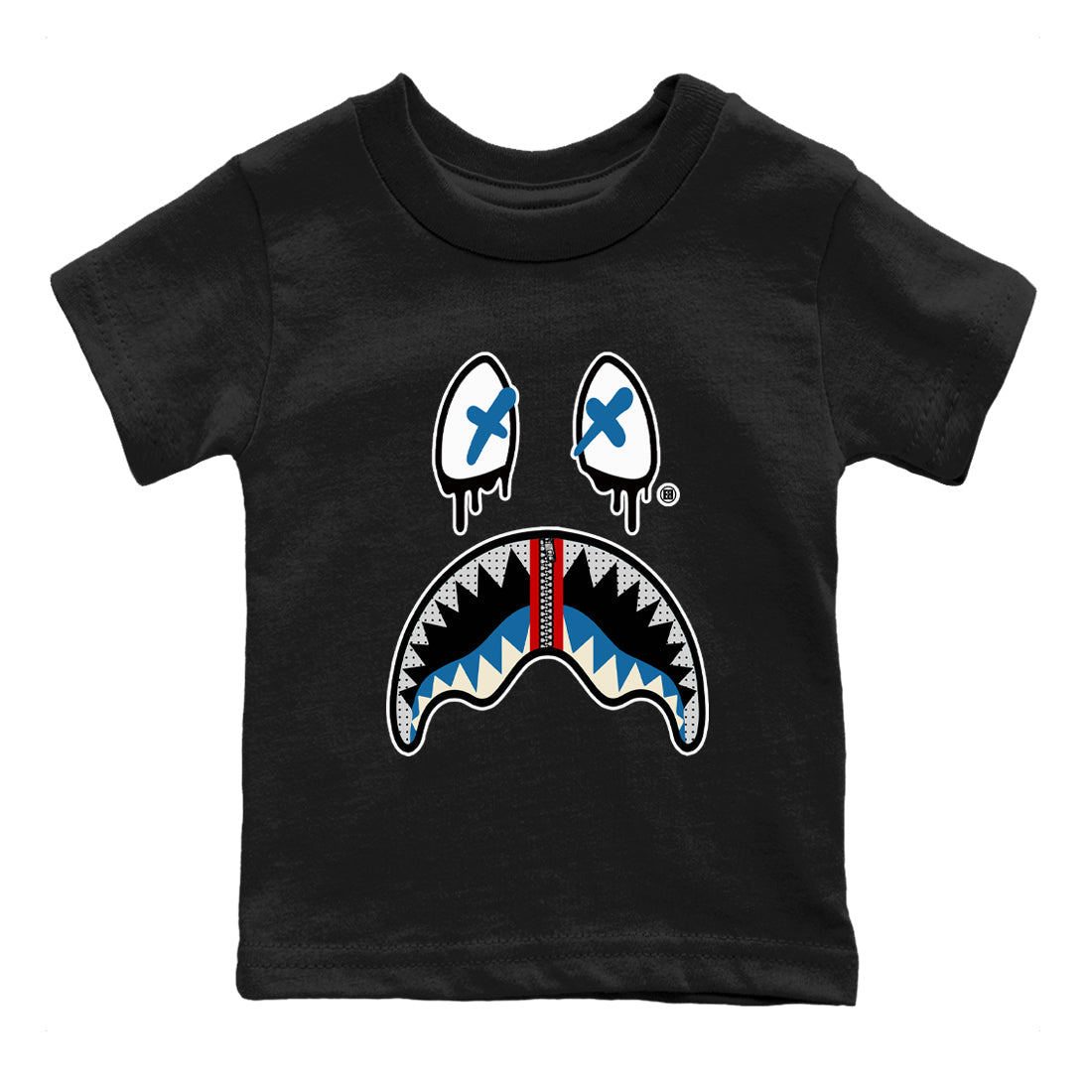AJ3 Rare Air Graphic shirts Shark Face shirts Air Jordan 3 Rare Air best t-shirts to wear with jordans SNRT Sneaker Tees Youth Baby Black 2 tee