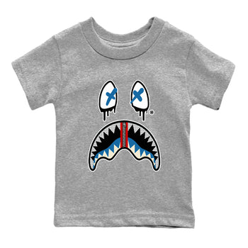 AJ3 Rare Air Graphic shirts Shark Face shirts Air Jordan 3 Rare Air best t-shirts to wear with jordans SNRT Sneaker Tees Youth Baby Heather Grey 2 tee