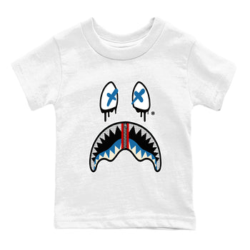 AJ3 Rare Air Graphic shirts Shark Face shirts Air Jordan 3 Rare Air best t-shirts to wear with jordans SNRT Sneaker Tees Youth Baby White 2 tee