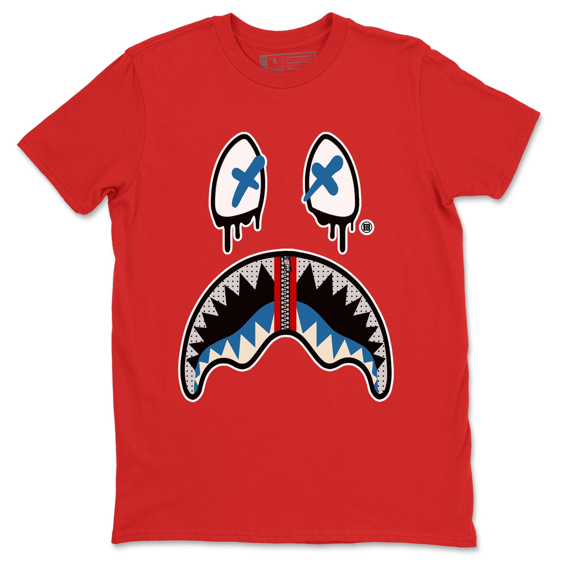 AJ3 Rare Air Graphic shirts Shark Face shirts Air Jordan 3 Rare Air best t-shirts to wear with jordans SNRT Sneaker Tees unisex cotton Red 2 shirts