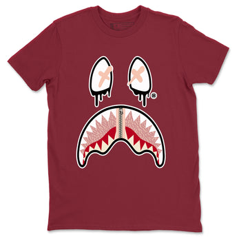 Air Jordan 3 Valentine's Day Graphic shirts Shark Face Valentine Gift shirts Air Jordan 3 Washed Coral best t-shirts to wear with jordans SNRT Sneaker Tees unisex cotton Cardinal 2 shirts