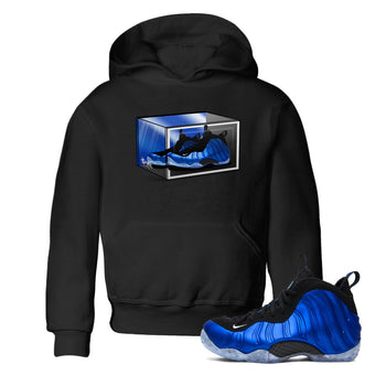 Foams One Royal shirts to match jordans Shoe Box sneaker match tees Air Foamposite One Royal match shoes to clothes SNRT Sneaker Tees Youth Baby Black 1 tee