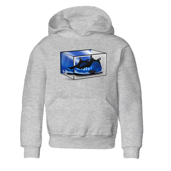 Foams One Royal shirts to match jordans Shoe Box sneaker match tees Air Foamposite One Royal match shoes to clothes SNRT Sneaker Tees Youth Baby Heather Grey 2 tee